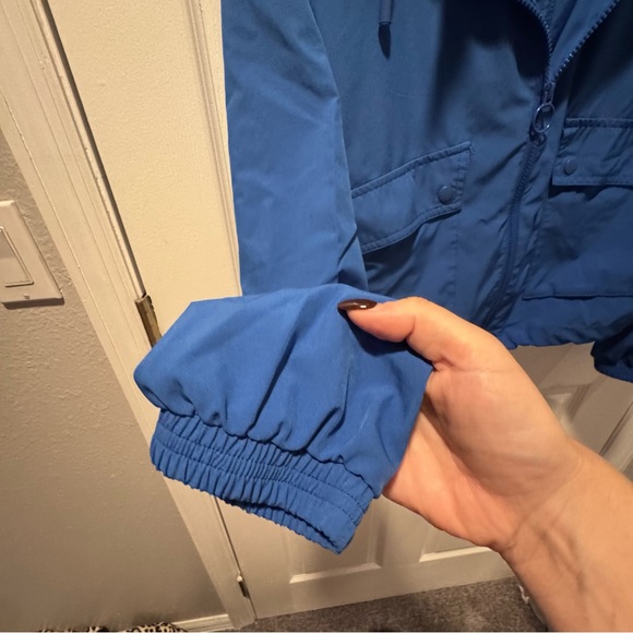 Love Tree Blue Hooded Utility Jacket (Size L)‎ - Picture 3 of 9